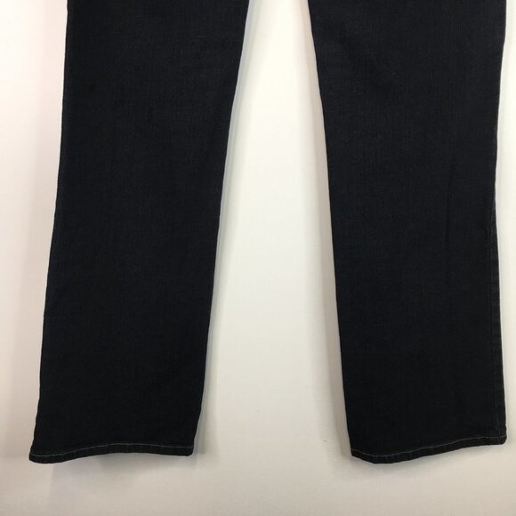 CAbi Dark Wash Wide Leg Jeans Style #895 Size 2 - Picture 9 of 10